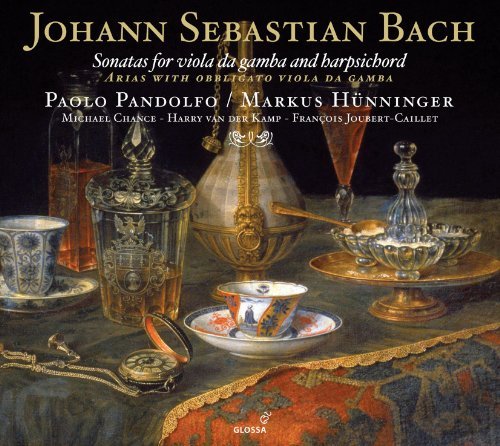Cover for Bach,j.s. / Pandolfo / Hunninger / Chance / Kamp · Sonatas for Viola Da Gamba &amp; Harpsichord / Arias (CD) (2010)