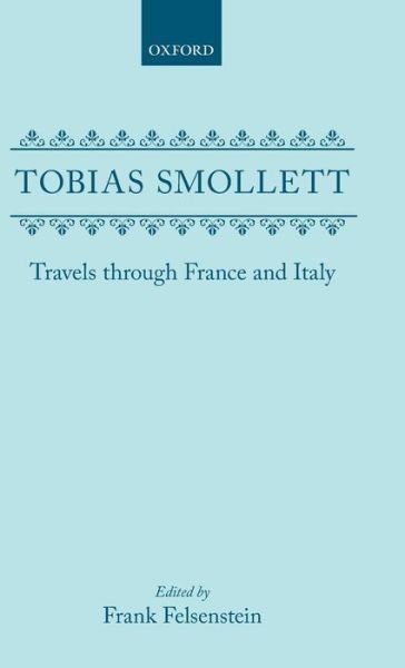 Cover for Tobias Smollett · Travels through France and Italy (Hardcover Book) (1979)