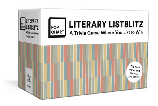 Cover for Pop Chart · Literary Listblitz: A Trivia Game Where You List to Win (Print) (2025)