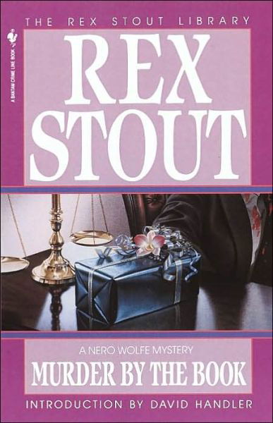 Cover for Rex Stout · Murder by the Book - Nero Wolfe (Pocketbok) (1995)
