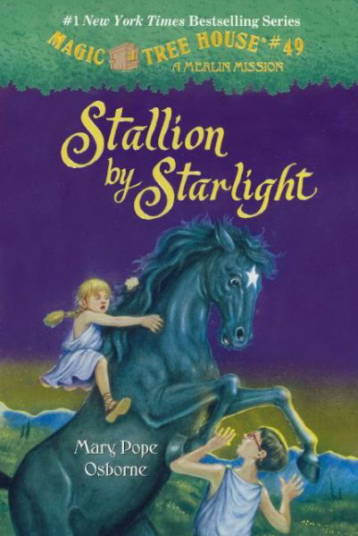 Cover for Mary Pope Osborne · Stallion by Starlight (Bound for Schools and Librarie) (Innbunden bok) (2014)