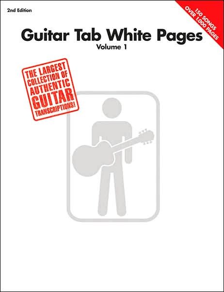 Guitar Tab White Pages - Volume 1 - 2nd Edition - Hal Leonard Publishing Corporation - Livres - Hal Leonard Corporation - 9780634026119 - 2001