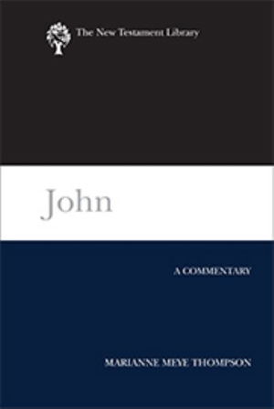 Cover for Marianne Meye Thompson · John: a Commentary (Hardcover Book) (2015)