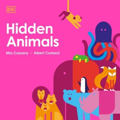 Cover for Mia Cassany · Hidden Animals (Board book) (2021)
