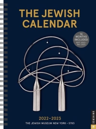 Cover for New York The Jewish Museum · The Jewish Calendar 16-Month 2022-2023 Planner: Jewish Year 5783 (Calendar) (2022)