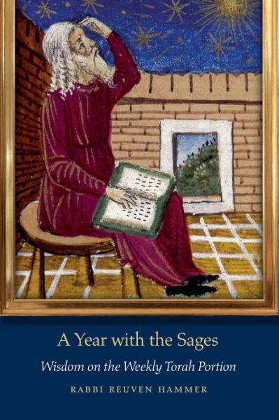 Cover for Reuven Hammer · A Year with the Sages: Wisdom on the Weekly Torah Portion - JPS Daily Inspiration (Paperback Book) (2019)