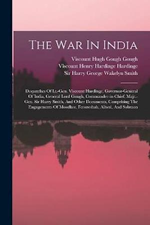 Cover for Viscount Henry Hardinge Hardinge · War in India (Buch) (2022)