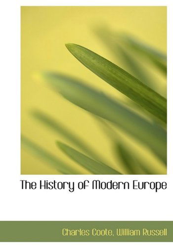 Cover for William Russell · The History of Modern Europe (Hardcover Book) (2009)