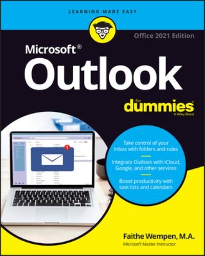 Cover for Wempen, Faithe (Computer Support Technician and Trainer) · Outlook For Dummies (Paperback Book) (2022)