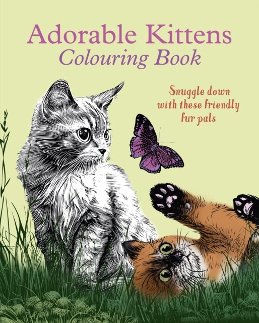 Tansy Willow · Adorable Kittens Colouring Book: Snuggle down with these friendly fur pals - Arcturus Creative Colouring (Paperback Book) (2024)