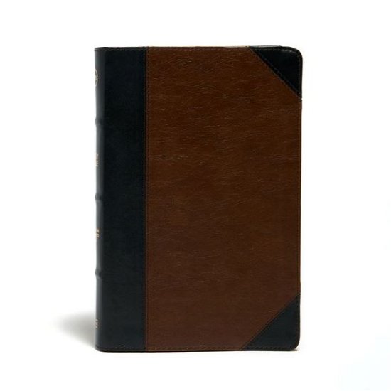 Cover for CSB Bibles by Holman CSB Bibles by Holman · CSB Ultrathin Reference Bible, Black / Brown LeatherTouch, Deluxe Edition (Lederbuch) (2019)
