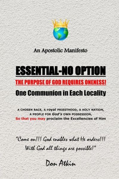 Cover for Don Atkin · Apostolic Manifesto (Paperback Book) (2017)