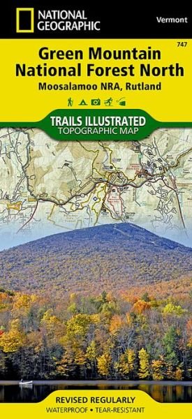 Green Mountains N.f., Moosalamoo Nra / Rutland: Trails Illustrated Other Rec. Areas - National Geographic Maps - Books - National Geographic Maps - 9781566955119 - 2020