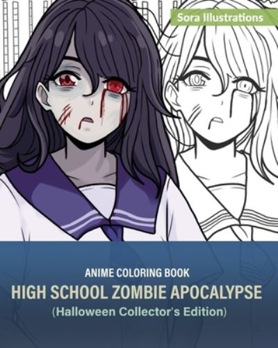 Anime Coloring Book For Adults (Paperback)