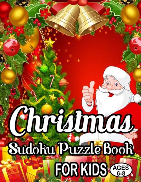 Cover for Rainbow Publishing · Christmas Sudoku Puzzle Book For Kids Ages 6-8 (Paperback Book) (2019)