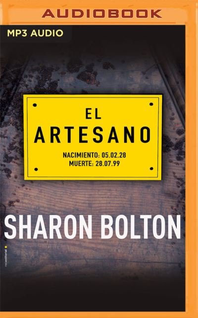 Cover for Sharon Bolton · El Artesano (CD) (2020)