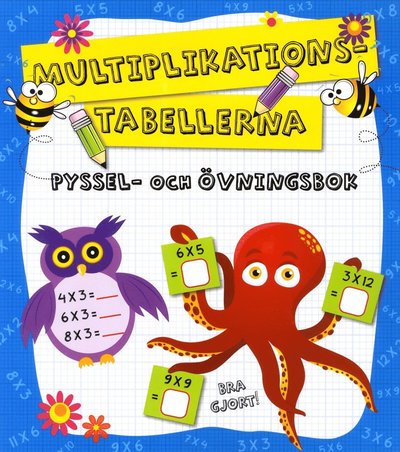 Cover for Penny Worms · Multiplikationstabellerna - Pyssel och övningsbok (Book) (2013)