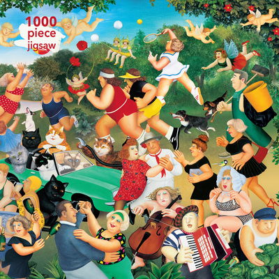 Adult Jigsaw Puzzle Beryl Cook: Good Times: 1000-Piece Jigsaw Puzzles - 1000-piece Jigsaw Puzzles - Flame Tree - Jogo de tabuleiro - Flame Tree Publishing - 9781787556119 - 5 de julho de 2019