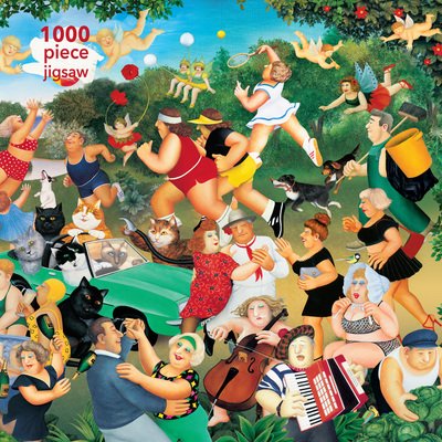 Adult Jigsaw Puzzle Beryl Cook: Good Times: 1000-Piece Jigsaw Puzzles - 1000-piece Jigsaw Puzzles - Flame Tree - Board game - Flame Tree Publishing - 9781787556119 - July 5, 2019