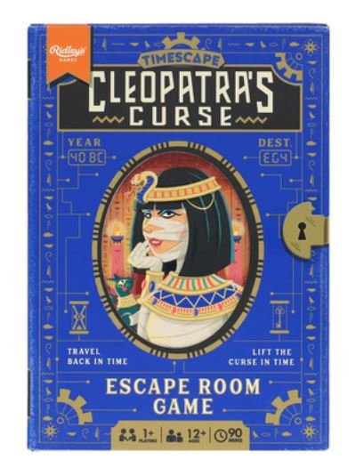 Timescape: Cleopatra's Curse: An Escape Room Game - Ridley's Games - Brætspil - Chronicle Books - 9781797229119 - 8. februar 2024