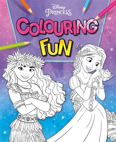 Disney Princess: Colouring Fun - Walt Disney - Livros - Bonnier Books Ltd - 9781837950119 - 8 de fevereiro de 2024