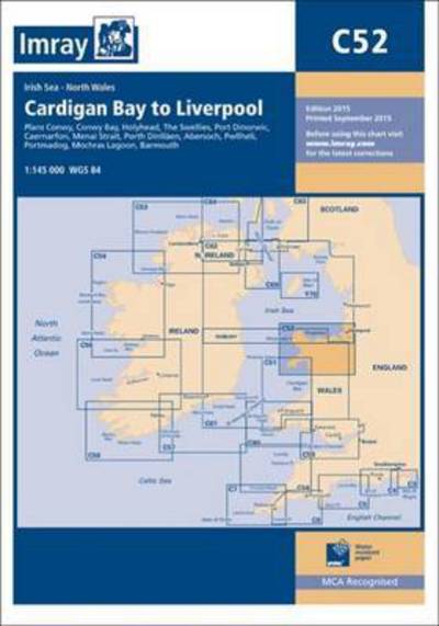 Cover for Imray · Imray Chart C52: Cardigan Bay to Liverpool (Paperback Book) [New edition] (2015)