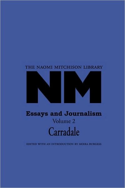 Cover for Naomi Mitchison · Essays and Journalism (Carradale) - the Naomi Mitchison Library (Paperback Bog) (2009)