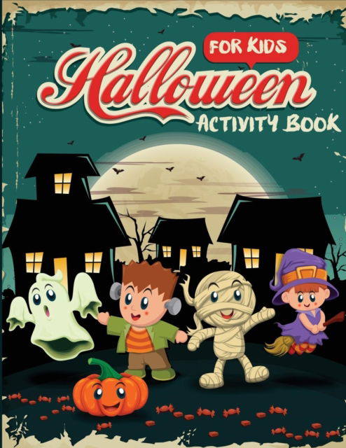 Cover for Dylanna Press · Halloween Activity Book for Kids (Paperback Book) (2018)