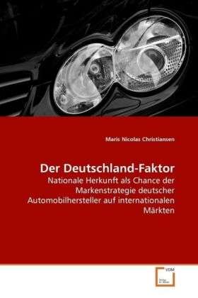 Cover for Christiansen · Der Deutschland-Faktor (Book)