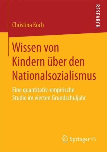Cover for Koch · Wissen von Kindern über den Nation (Bok) (2016)