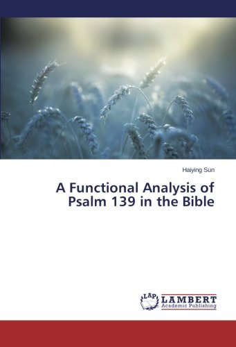 Cover for Haiying Sun · A Functional Analysis of Psalm 139 in the Bible (Paperback Book) (2014)