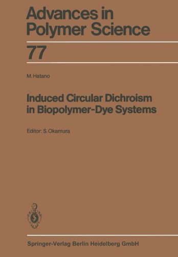 Cover for Masahiro Hatano · Induced Circular Dichroism in Biopolymer-Dye Systems - Advances in Polymer Science (Paperback Book) [Softcover reprint of the original 1st ed. 1986 edition] (2013)