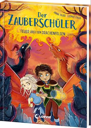 Cover for Anna Taube · Der Zauberschüler (Band 6) - Feuer über dem Drachenfelsen (Book) (2024)