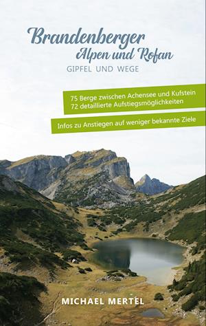Cover for Michael Mertel · Brandenberger Alpen und Rofan (Paperback Book) (2021)