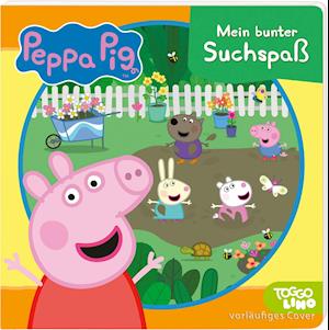 Cover for Nelson Verlag · Peppa Pig: Mein bunter Suchspaß (Kartonbuch) (2022)