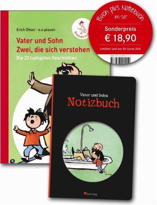 Cover for Ohser · Vater u.Sohn:Buch u.Notizbuch.2Bd (Buch)