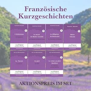Cover for Guy de Maupassant · Französische Kurzgeschichten (mit kostenlosem Audio-Download-Link) (Book) (2022)