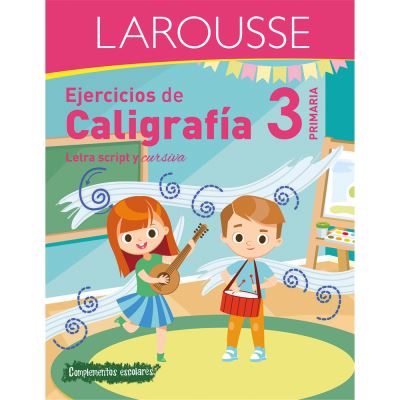 Cover for Ediciones Larousse · Ejercicios de Caligrafa 3 de primaria (Paperback Book) (2022)