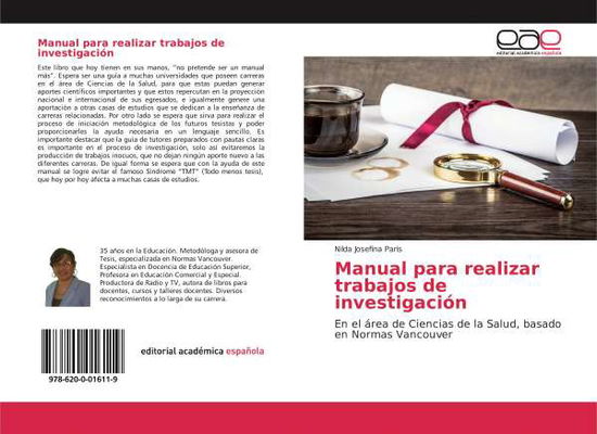 Cover for Paris · Manual para realizar trabajos de (Book)