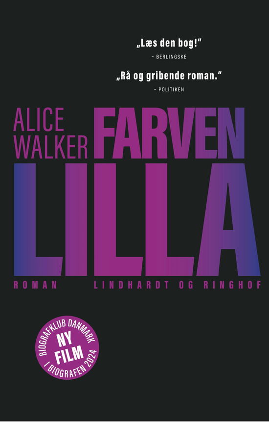 Farven lilla - Alice Walker - Bøger - Lindhardt og Ringhof - 9788727117119 - 1. november 2023