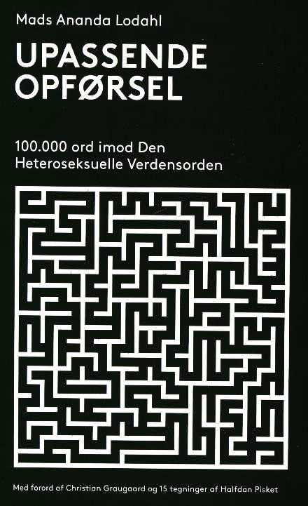 Cover for Mads Ananda Lodahl · Upassende opførsel (Paperback Book) [1.º edición] (2018)