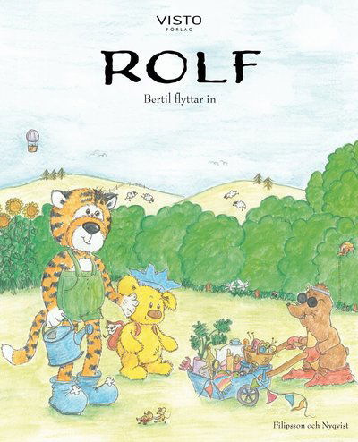 Cover for Petra Nyqvist · Rolf: Bertil flyttar in (Innbunden bok) (2019)