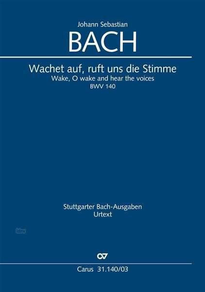 Cover for JS Bach · Kantate Nr.140,KA.CV31.140/03 (Bok)