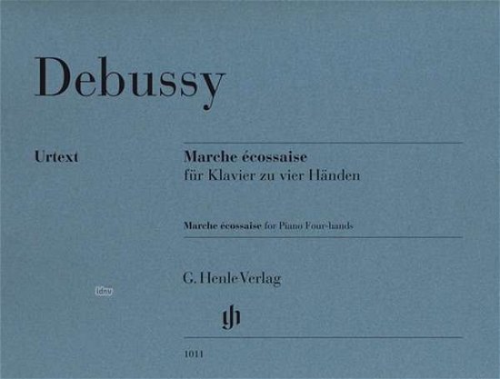 Cover for Debussy · Marche écossaise,Kl-4hd.HN1011 (Book)