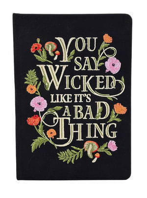 Cover for Insight Editions · Wicked Embroidered Journal - Wicked (Hardcover Book) (2025)