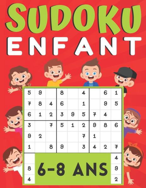 Cover for Sudoku Pour Enfant Mino Print · Sudoku enfant 6-8 Ans (Paperback Book) (2020)