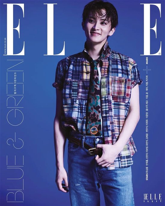 Cover for NCT (MARK) · ELLE Korea April 2024 (Magasin) [C edition] (2024)