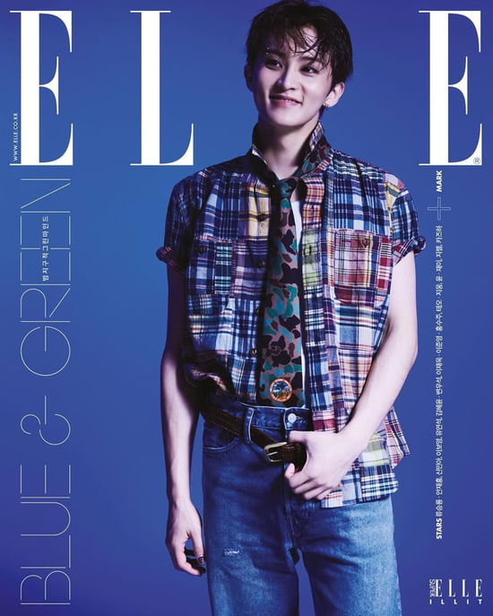 Cover for NCT (MARK) · ELLE Korea April 2024 (tidskrift) [C edition] (2024)