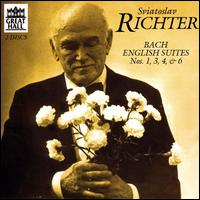 Sviatoslav Richter Plays Bach: English Suites - Bach Richter - Musik - DELOS - 0013491560120 - 14. September 2004