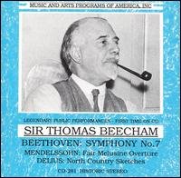 Cover for Beecham,sir Thomas / Royal Philharmonic · In Concert 1 (CD) (1993)
